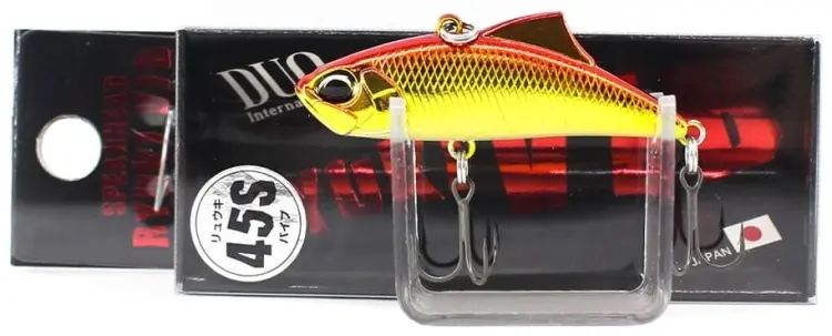 Воблер DUO Spearhead Ryuki Vib 45S MCC4026 Metal Red Gold 1 шт купить,NaN