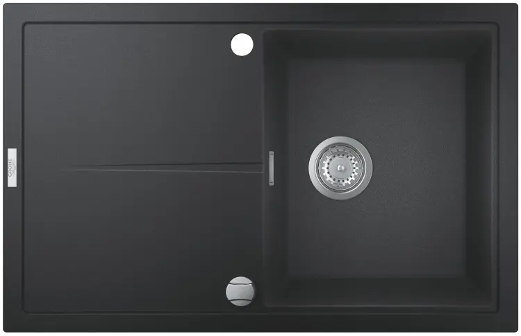 Кухонная мойка Grohe K400 31639AP0 78х50х20.5 см, искусственный гранит, тон черный купить,NaN