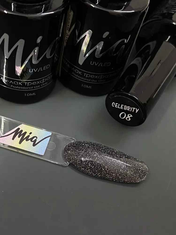 Mia гель-лак Celebrity 08 глянцевое 10 мл купить,NaN