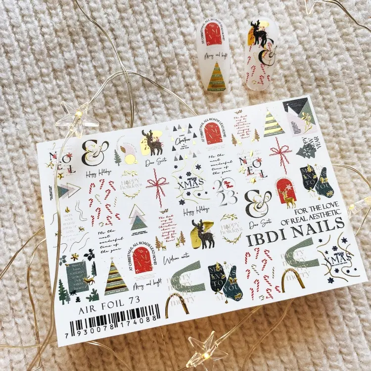 IBDI Nails слайдеры Air foil 73 1 шт купить,NaN