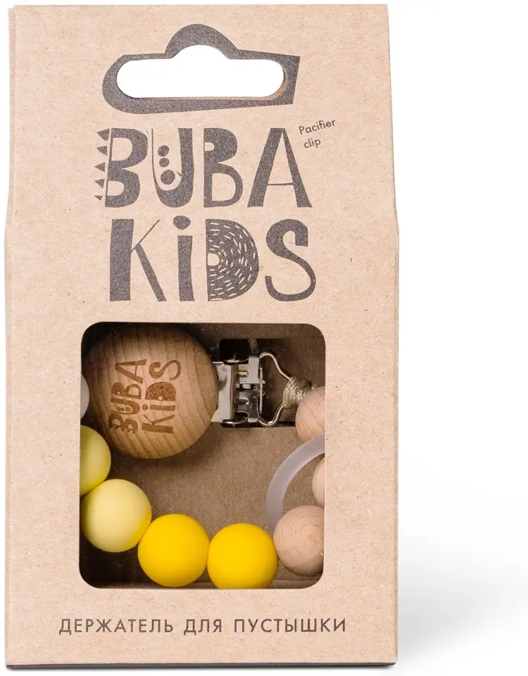 Держатель для пустышки BUBA KIDS Симпл Сочное Манго купить,NaN