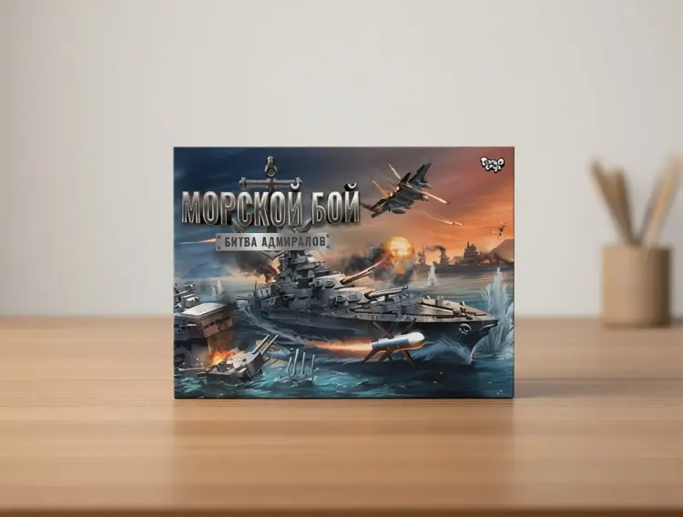 Настольная игра Danko Toys Морской бой. Битва адмиралов купить,NaN