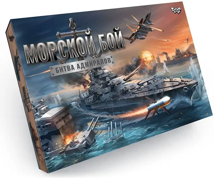Настольная игра Danko Toys Морской бой. Битва адмиралов купить,NaN