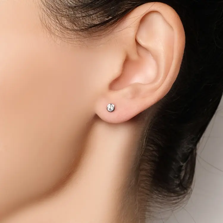 Серьги Zlato Z2-10815 вес 1.31 г золото, фианит купить,89080
