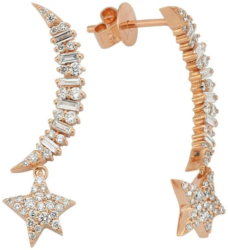 Серьги Bee Goddess BESLIYCBAYFPGKP вес 3.92 г золото, бриллиант купить,2539000