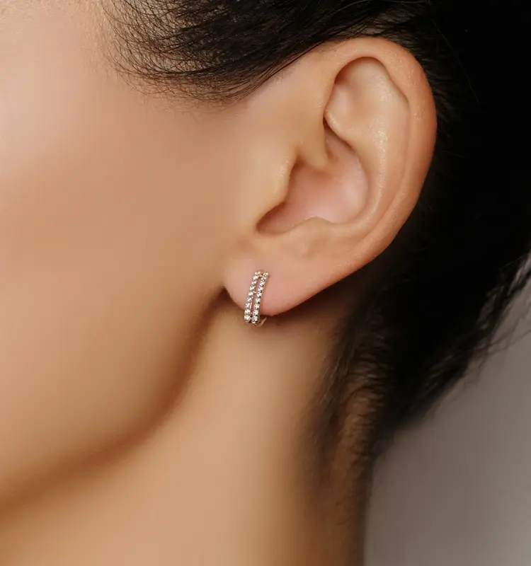 Серьги Династия 000512-1102 вес 1.56 г золото, фианит купить,106080