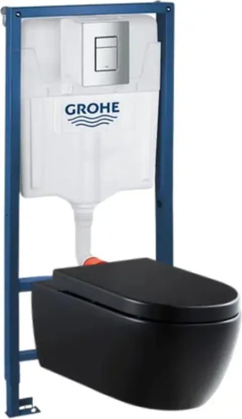 Grohe рамная инсталляция WCT3090 black SSWW K25021207