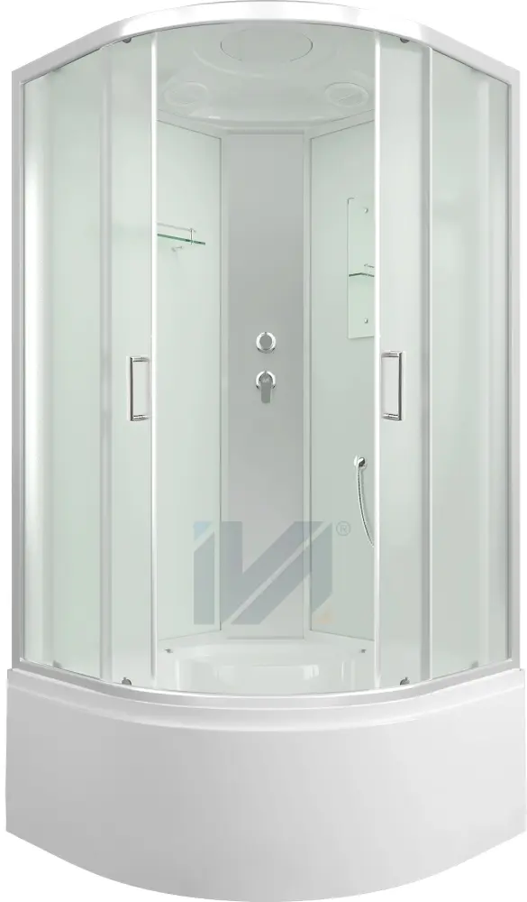 Душевая кабина IVA SC100CM, 215х100 см, высокий поддон