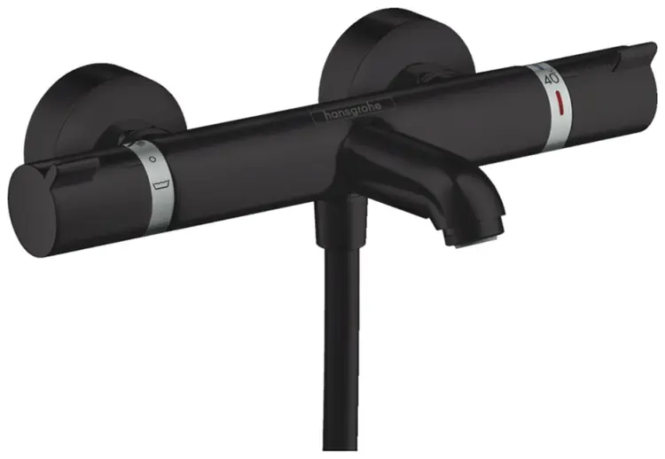 Смеситель Hansgrohe Ecostat Comfort 13114670, латунь, цвет черный купить,NaN