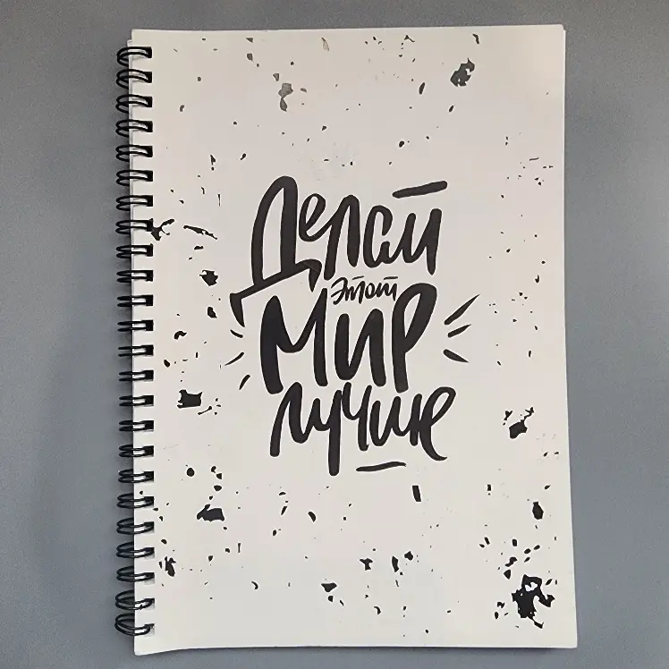 Планер Делай этот мир лучше 78654, A5, 42 л, белый купить,NaN