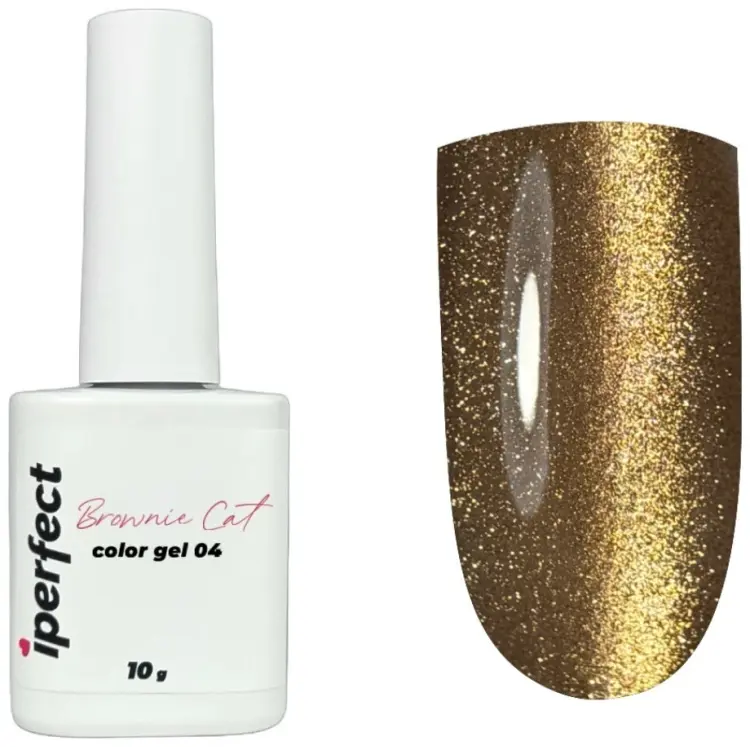 Iperfect гель-лак Brownie cat color gel 04 камуфлирующее 10 мл купить,NaN
