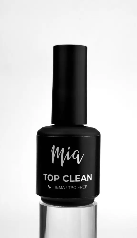 Mia верхнее покрытие Hema/TPO free Clean top глянцевое 15 мл купить,NaN
