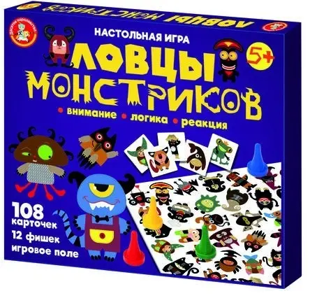 Настольная игра Десятое Королевство Ловцы монстриков купить,NaN