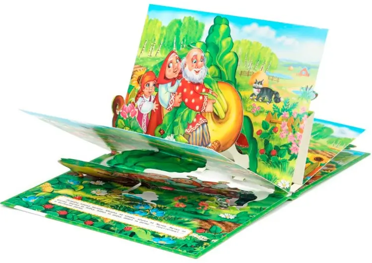 Книга Без автора: 7756 Репка. Книжка панорама купить,NaN