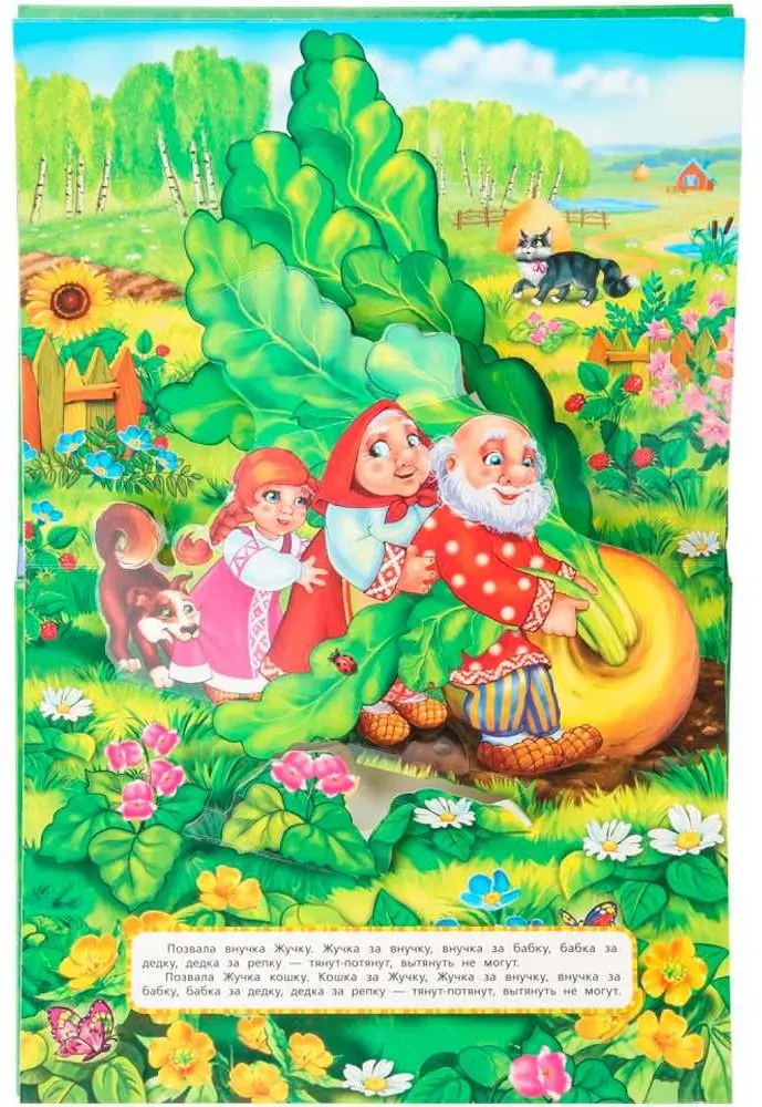 Книга Без автора: 7756 Репка. Книжка панорама купить,NaN