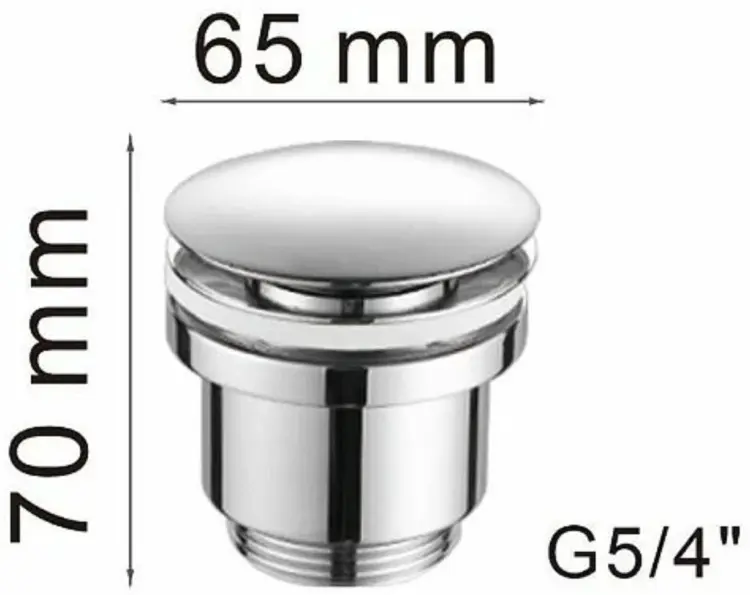 Донный клапан с переливом Haiba HB64-8 1 1/4 купить,NaN