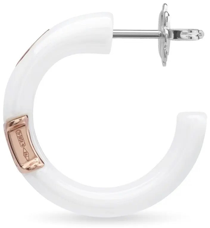 Серьги Damiani 20059341 вес 2.5 г золото, бриллиант, керамика - ForteMarket Серьги Damiani 20059341 вес 2.5 г золото, бриллиант, керамика купить,1402000