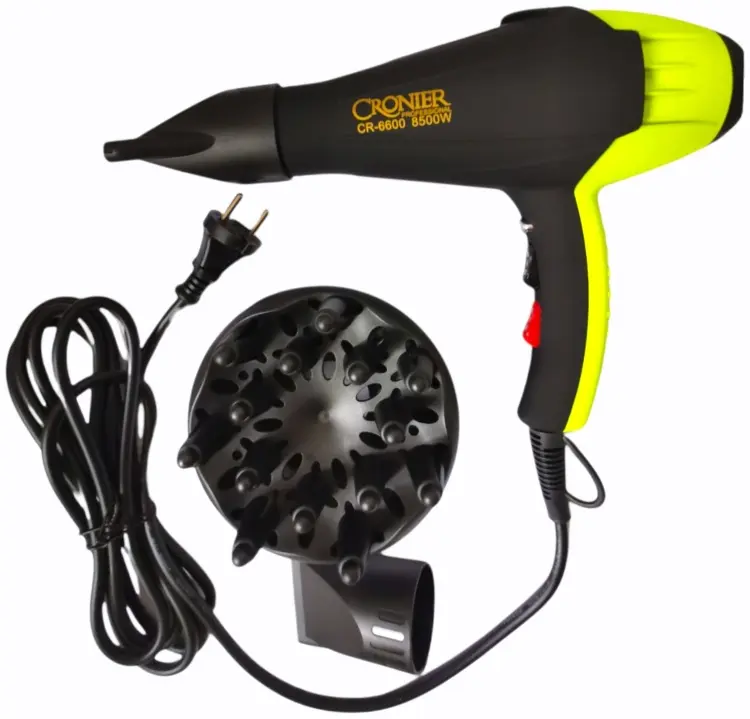 Cronier CR-6600 фен черный, желтый