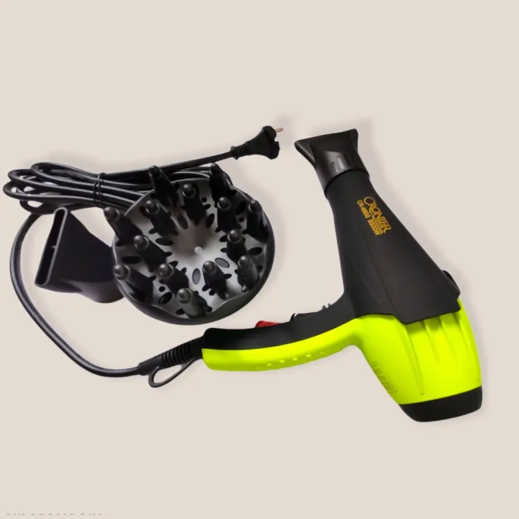 Cronier CR-6600 фен черный, желтый