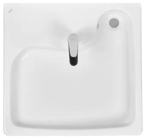 Раковина Santek 1WH501780 над стиральной машиной квадратная 60х60 см, санфарфор