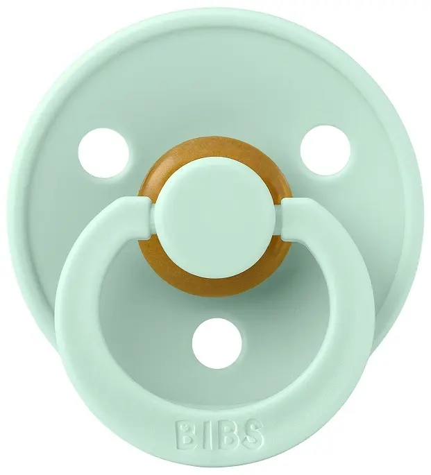 Пустышка BIBS Colour Latex Nordic Mint 0+ месяцев зеленый