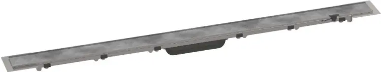 Hansgrohe трап Внешняя часть линейного трапа 1000, под плитку Hansgrohe RainDrain Rock 56033000 (1100х5.8 см) купить,NaN