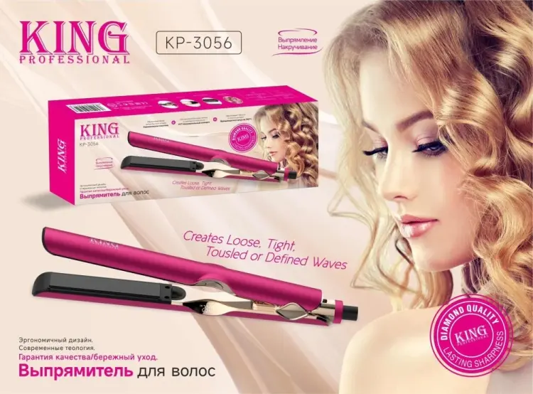King KP-3056 утюжок купить,NaN