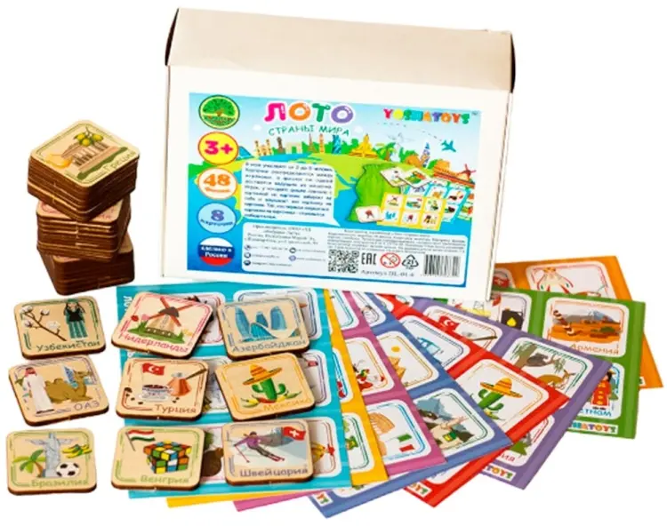 YOSHATOYS лото Страны мира купить,NaN