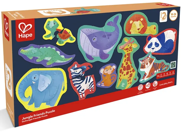Пазл Hape Животные Саванны
