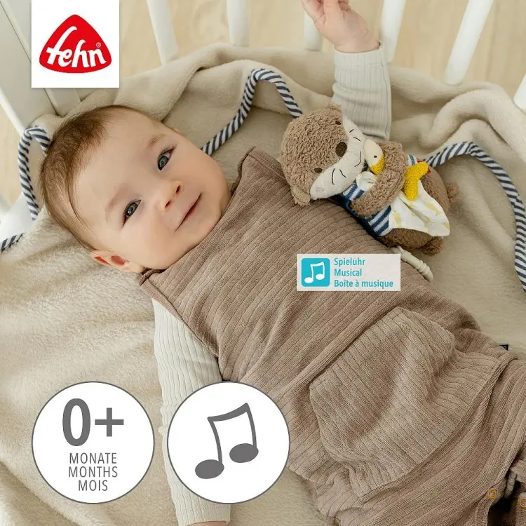 Музыкальная игрушка Fehn подвеска Выдра Тео купить,NaN