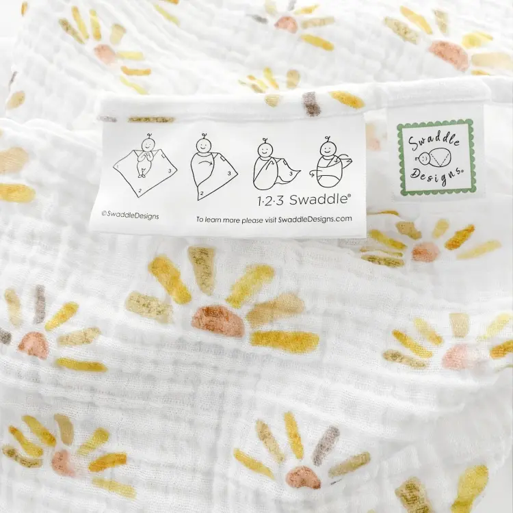 Пеленка текстильная Swaddle Designs Muslin Swaddle Single SDM-1041WSD, 1 шт, 115x115 см - ForteMarket Пеленка текстильная Swaddle Designs Muslin Swaddle Single SDM-1041WSD, 1 шт, 115x115 см купить,NaN