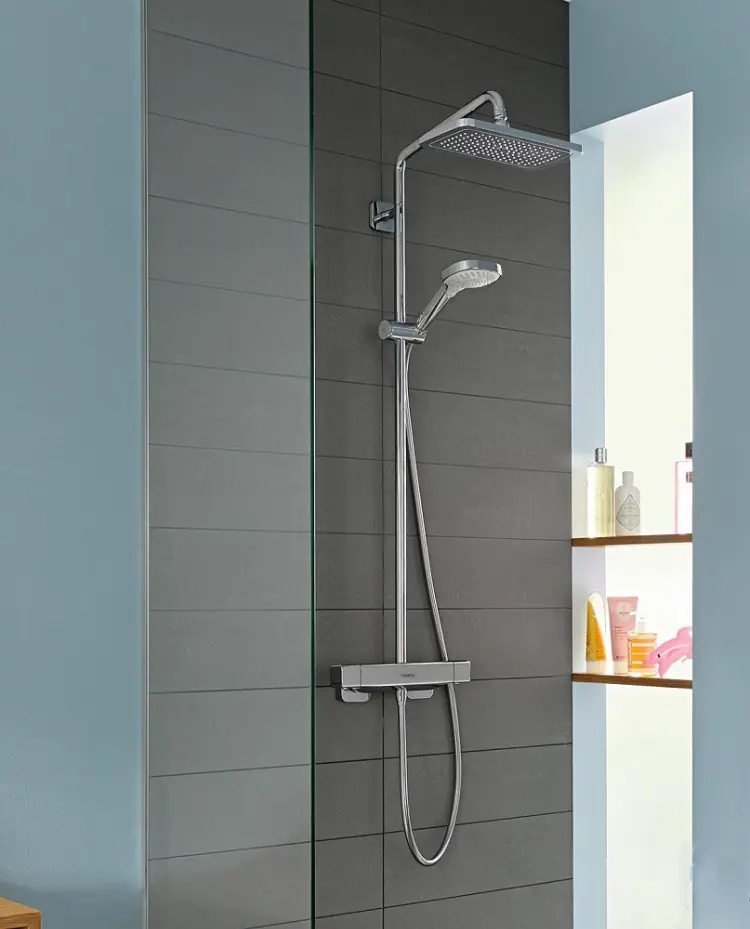 HansGrohe душевой набор (гарнитур) Croma E Showerpipe 280 1jet HG27630000 купить,NaN
