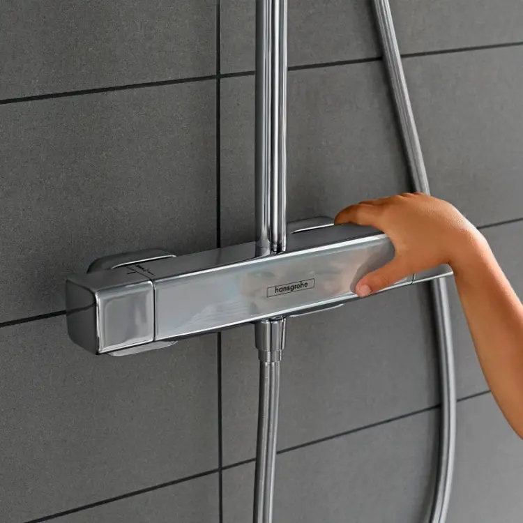 HansGrohe душевой набор (гарнитур) Croma E Showerpipe 280 1jet HG27630000 купить,NaN