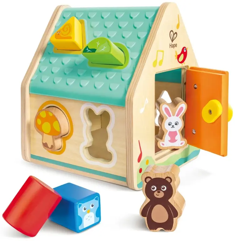 Сортер Hape Домик на дереве купить,14200