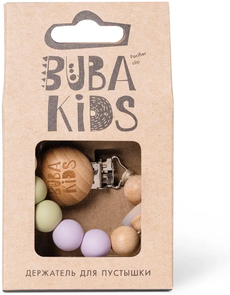 Держатель для пустышки BUBA KIDS Мэри Шалфей и Лилия купить,NaN