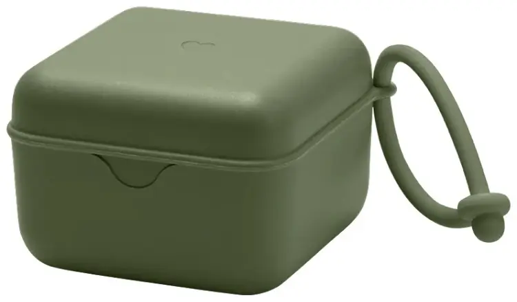 Футляр для пустышек BIBS Pacifier Box Hunter Green, 1 шт, зеленый - ForteMarket Футляр для пустышек BIBS Pacifier Box Hunter Green, 1 шт, зеленый купить,NaN