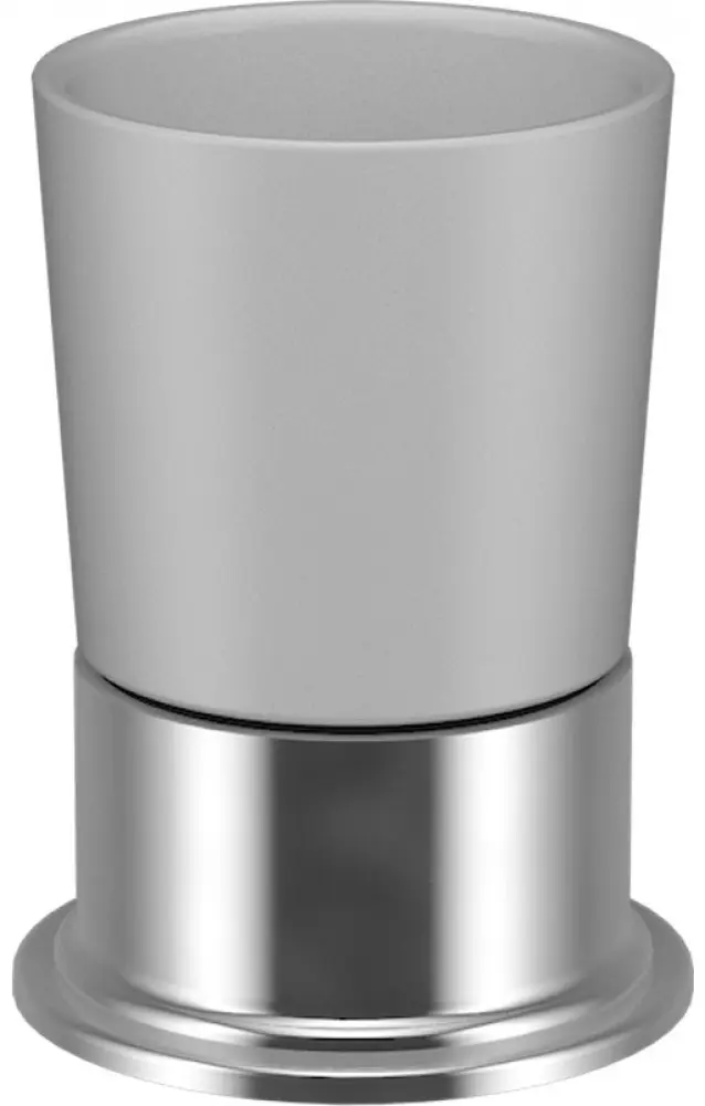 FIXSEN стакан FX-716 1 шт, фарфор, нержавеющая сталь