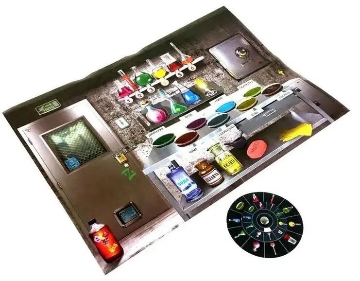 Настольная игра Игра настольная «Квест. Тайная лаборатория» купить,NaN