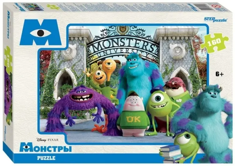 Пазл Step Puzzle Монстры 160 94145 классический 160 деталей купить,NaN