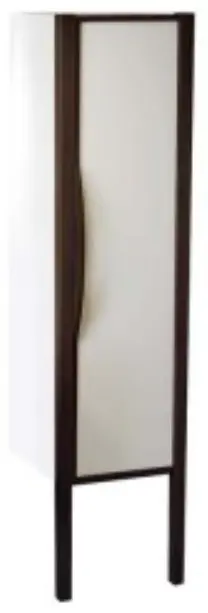 Шкаф-пенал напольный Smile Риголетто R, 41.5x34.5x166.7 см, белый купить,NaN