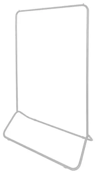 Вешалка Астра 1 LGVG21, металл, 83x152 см, белый купить,NaN