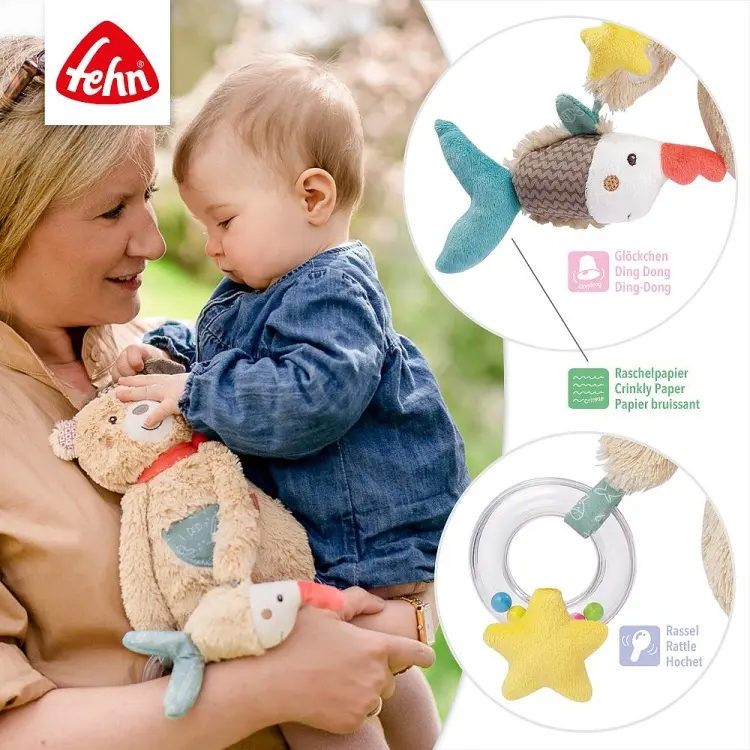 Игрушка-подвеска Fehn Мишка Бруно купить,NaN
