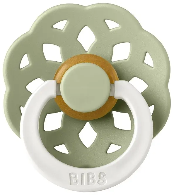 Пустышка ночная BIBS Boheme Latex Sage Glow 0-6 месяцев купить,NaN