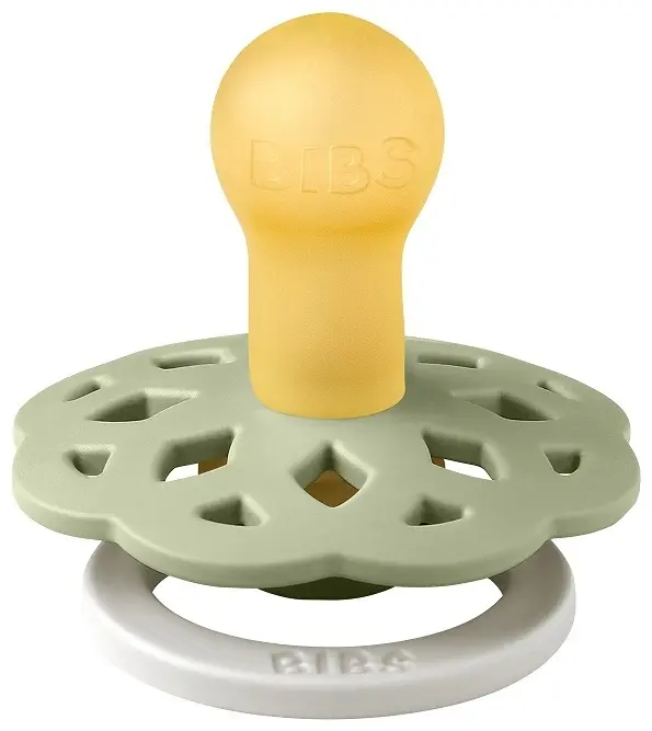 Пустышка ночная BIBS Boheme Latex Sage Glow 0-6 месяцев купить,NaN