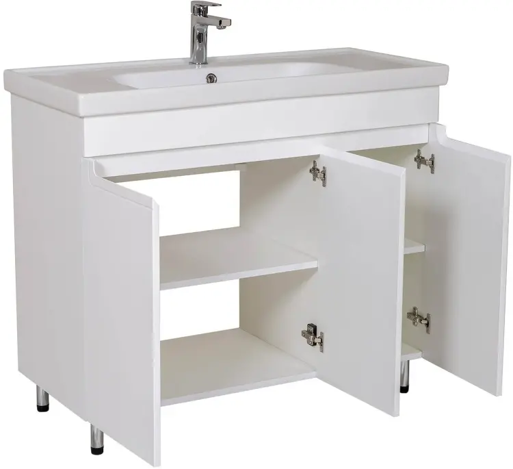 Тумба с раковиной AQUARODOS M-OMEGA-80, 80x85x44.5 см, белый купить,NaN