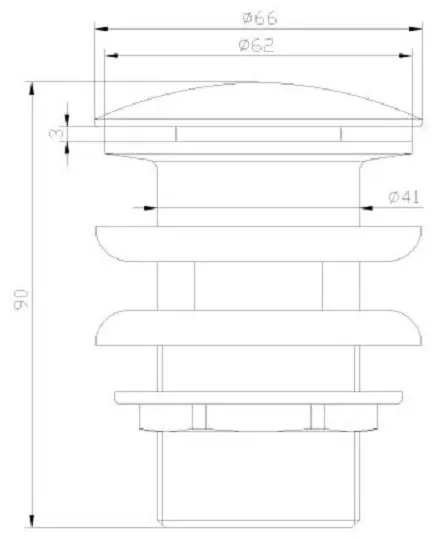 Донный клапан без перелива Lemark LM8500GM 1 1/4 купить,30780