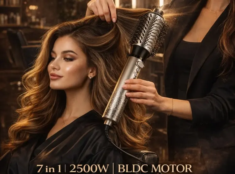 King Professional kp-6050 фен-щетка золотой купить,NaN