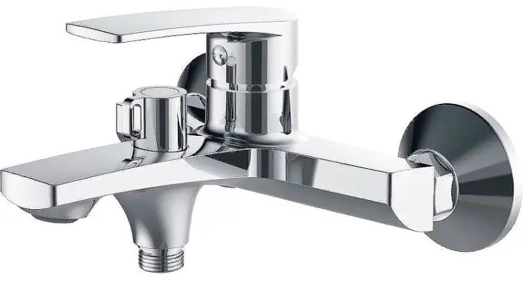 Смеситель для ванны Haiba HB60587, латунь, цвет хром купить,NaN