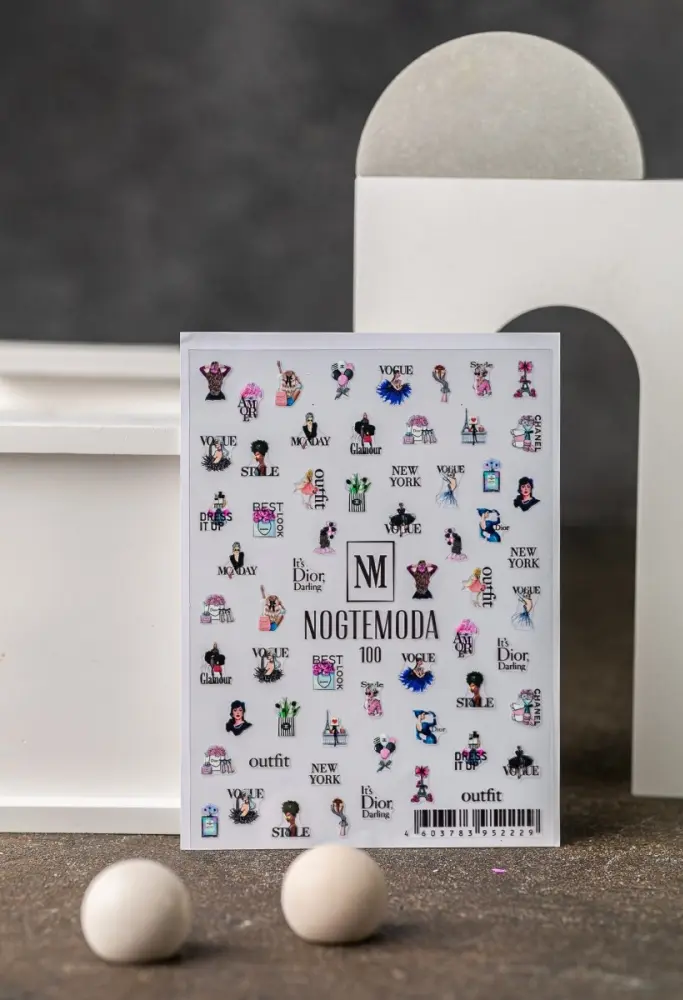 Nogtemoda слайдеры 100 1 шт купить,NaN
