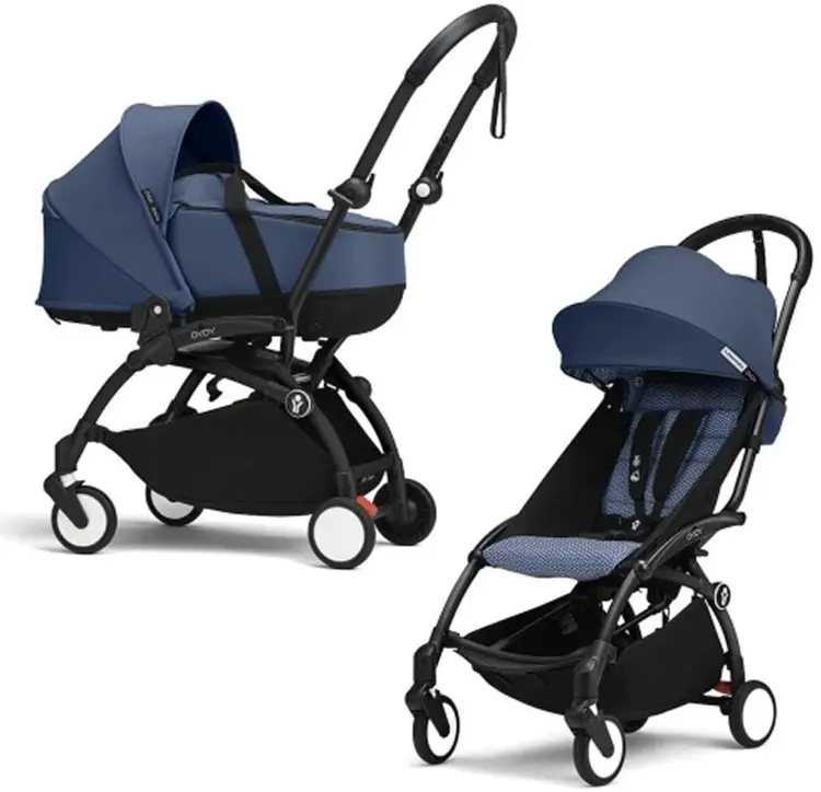 Коляска универсальная 2 в 1 Stokke YOYO3 646407/646002, синий